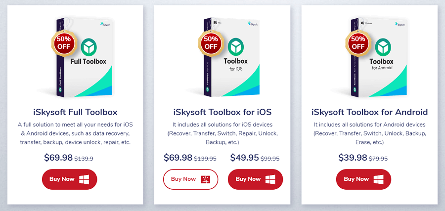 iSkysoft Toolbox